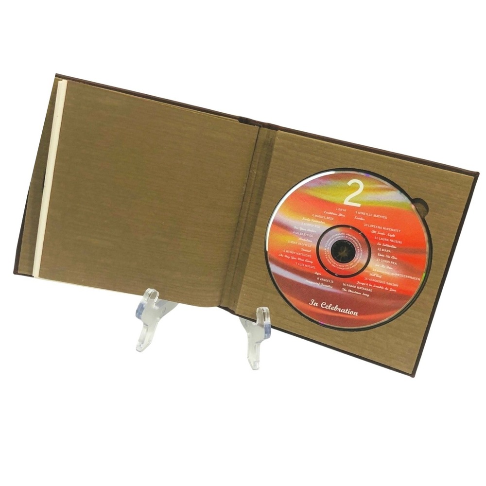 RARE 1993 Warner Music Group In Celebration Promotional 2 CD Nubuck Box Set Gift